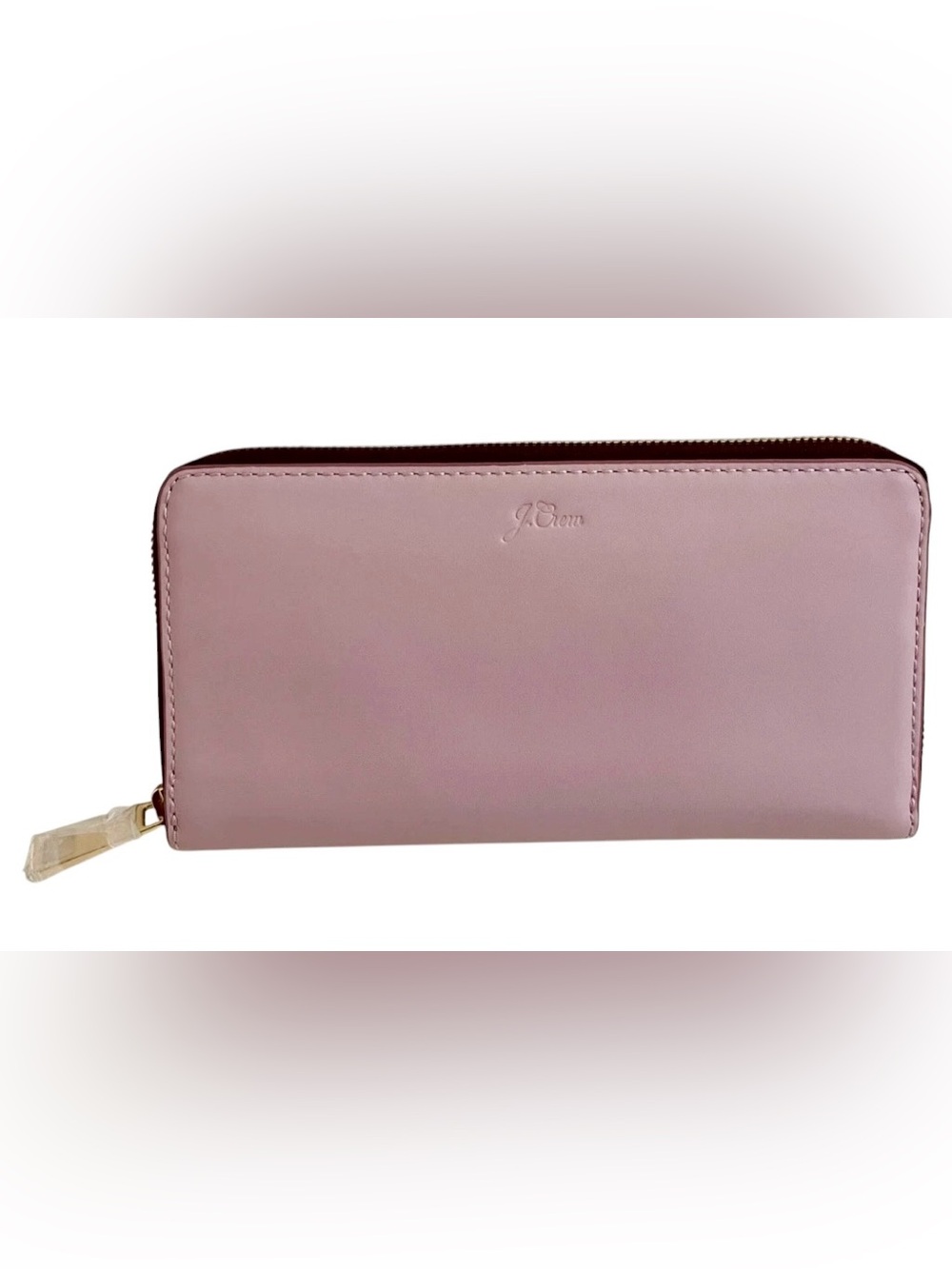 J.‎ Crew Pink Leather Zip Wallet Women’s